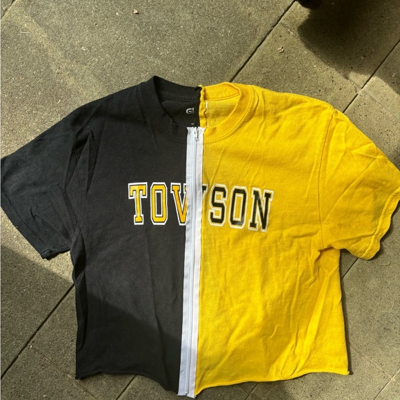 VINTAGE CUSTOM TOWSON UNIVERSITY GAME DAY TEE - Picture 12 of 14